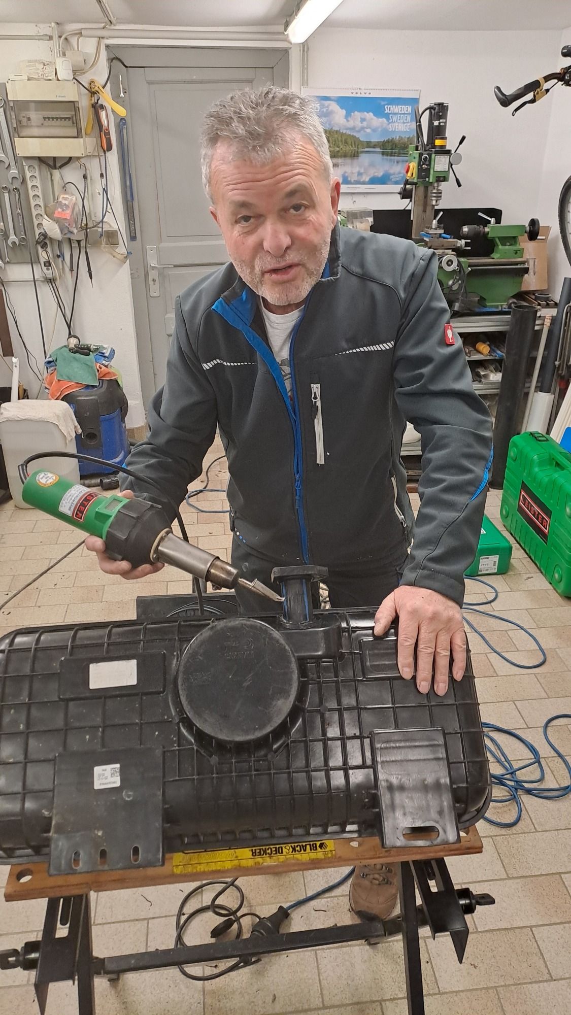 Multicar Harnstoff Adblue PE Tank Rekonstruktion