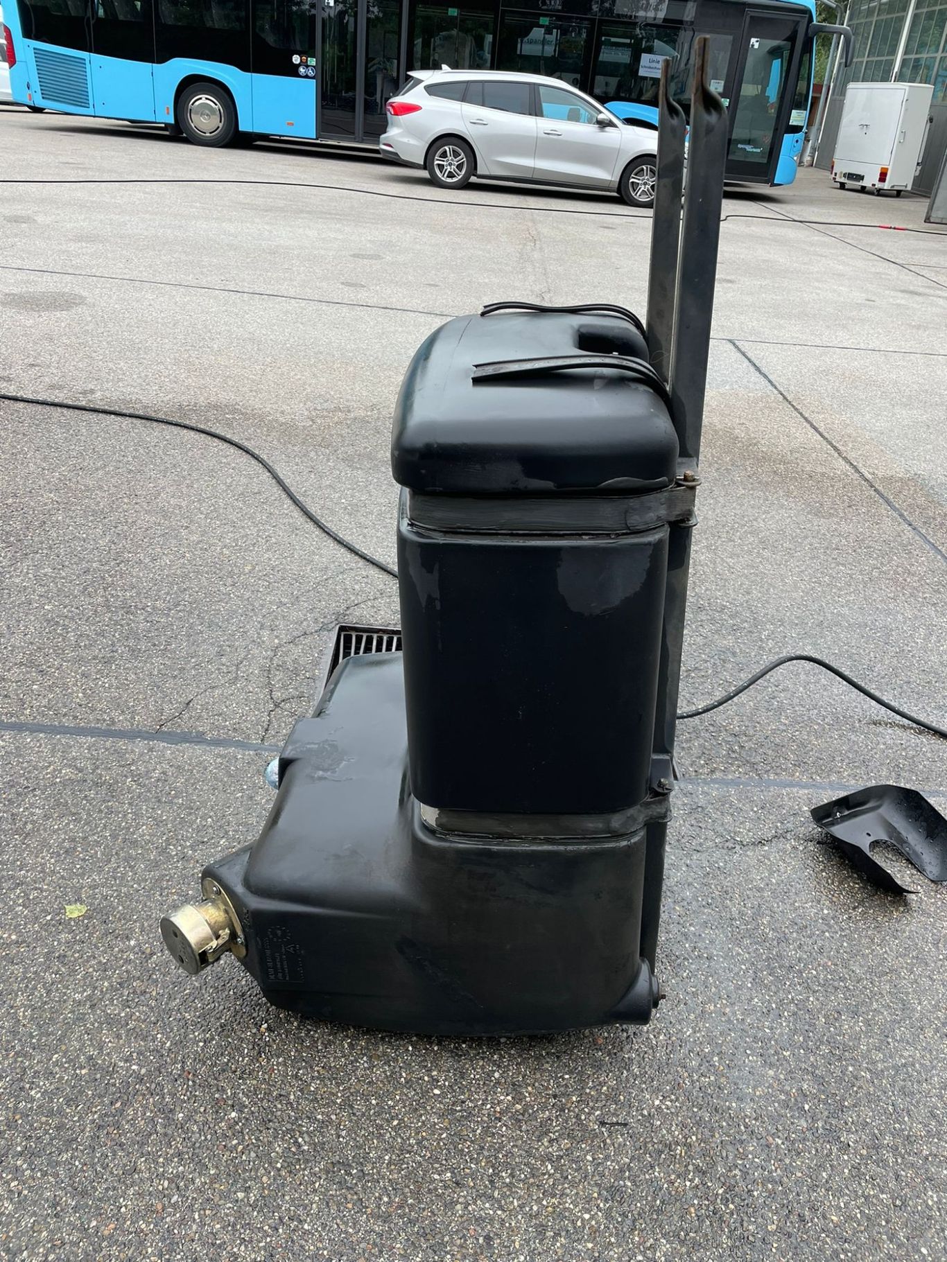 MAN Bus Thermoplasttank Instandsetzung PE Schweißen